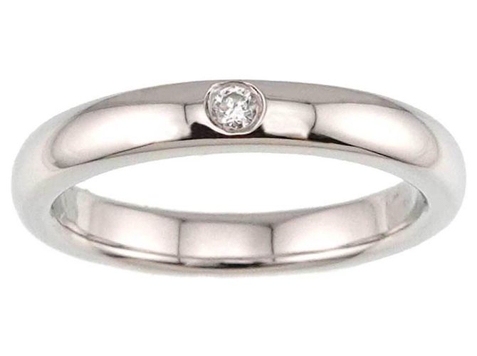 Anel Empilhável de Platina Tiffany & Co. - vista 2