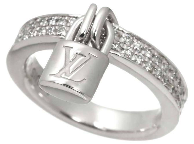 Louis Vuitton Lockit Ring aus 18K Weißgold - Ansicht 6