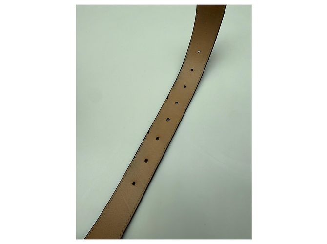 Louis Vuitton LV Twist Monogram Leder Initiales Gürtel Schwarz - Ansicht 5