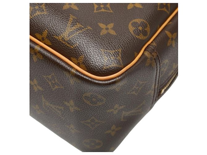 Borsa Deauville Monogram Louis Vuitton Marrone - vista 4
