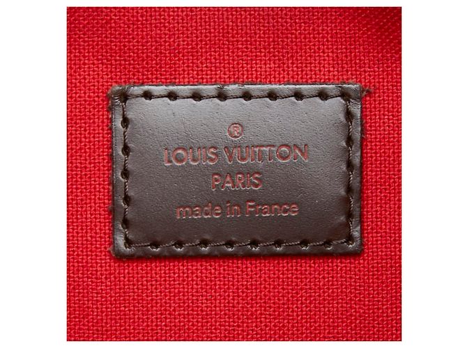 Borsa a Spalla Damier Bloomsbury PM Louis Vuitton Marrone - vista 7