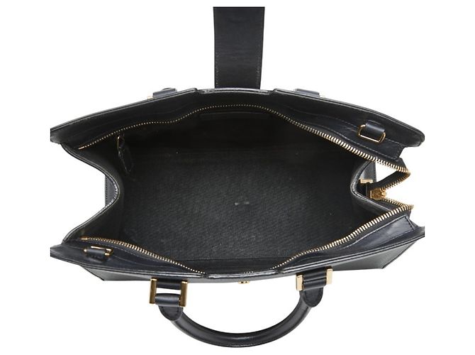 Borsa a mano Cabas Chic Saint Laurent Nero - vista 11