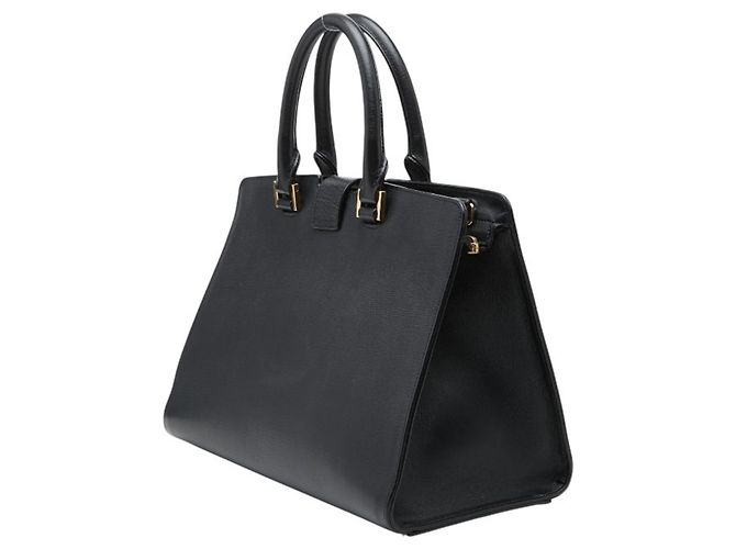 Borsa a mano Cabas Chic Saint Laurent Nero - vista 2