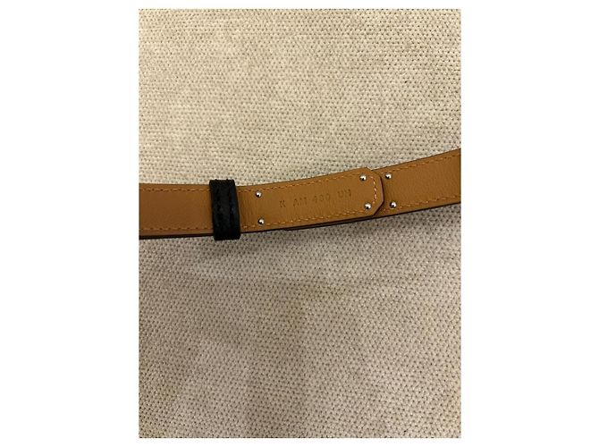 Hermès Kelly 18 Gürtel Epsom Kalbsleder Schwarz Palladium - Ansicht 4