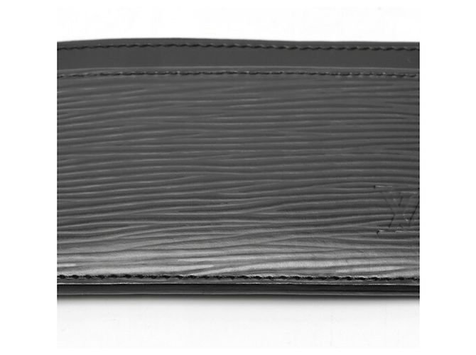 Louis Vuitton Portecarte Simple Kartenetui Schwarz - Ansicht 3