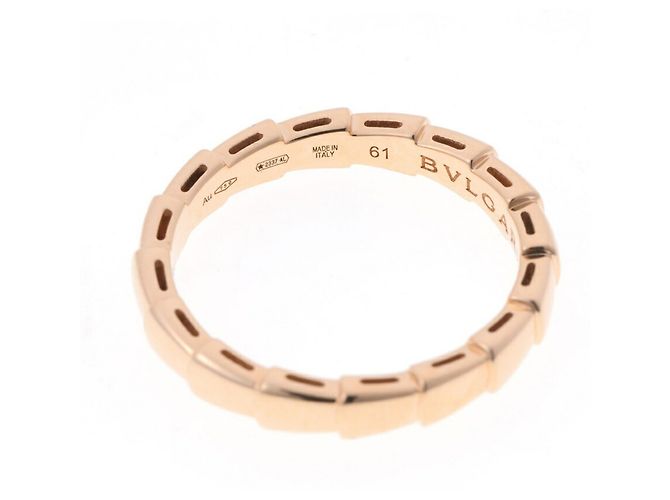 Bulgari Anello Serpenti Viper in Oro Rosa Bvlgari D'oro - vista 4