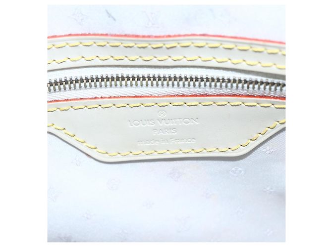 Louis Vuitton Suhali Lockit Leather PM Bianco - vista 6