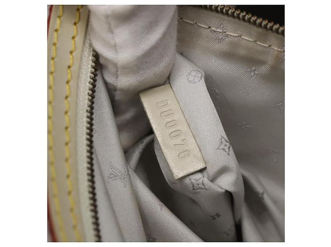 Louis Vuitton Suhali Lockit Leather PM Bianco - vista 7