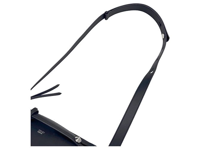 Borsa media FENDI By The Way Nero - vista 12