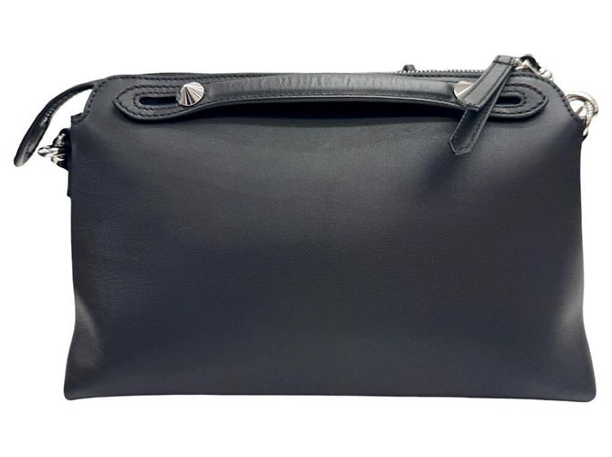 Borsa media FENDI By The Way Nero - vista 2