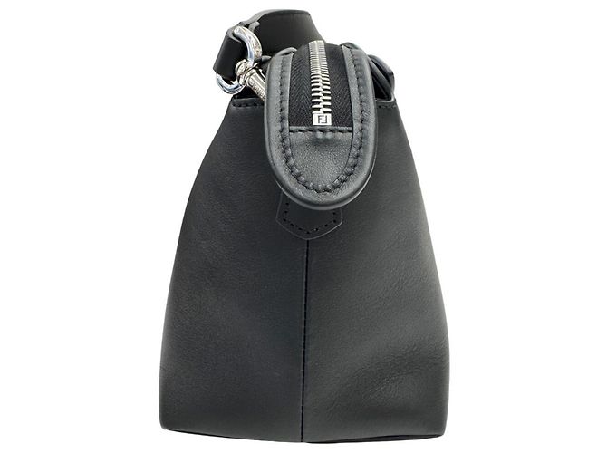 Borsa media FENDI By The Way Nero - vista 4
