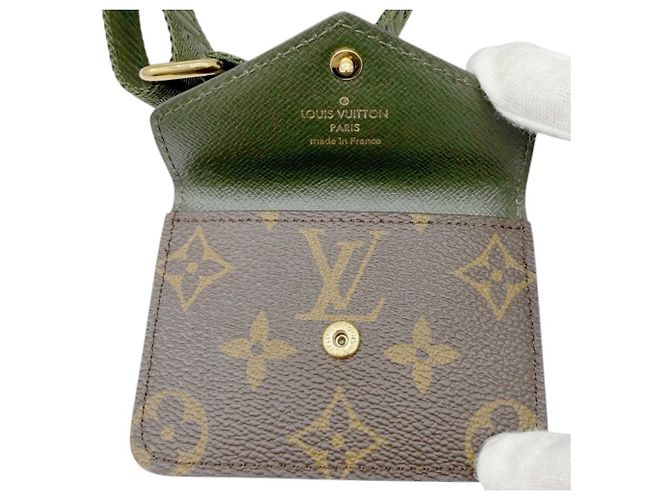 Louis Vuitton Monogram Multi Pochette Felicie Marrone Cachi Monogramma - vista 13