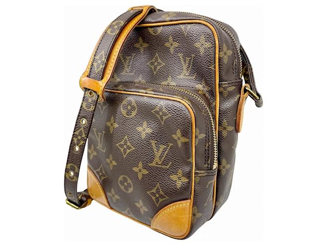 Borsa a Spalla Amazon Monogram Louis Vuitton Marrone Monogramma - vista 2