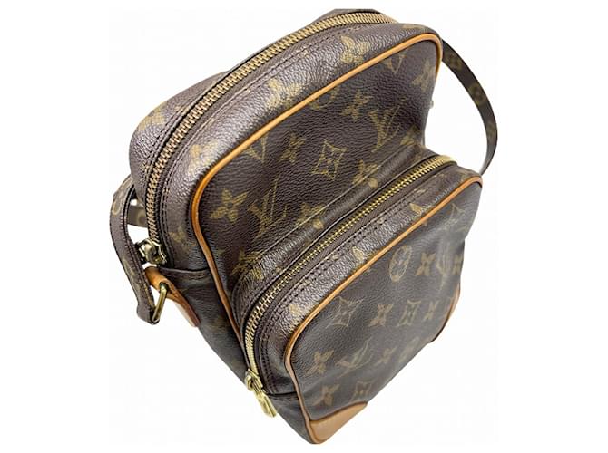 Borsa a Spalla Amazon Monogram Louis Vuitton Marrone Monogramma - vista 3