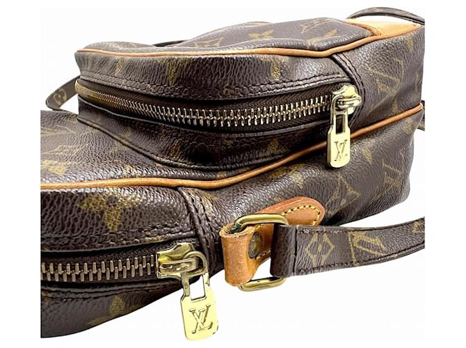 Borsa a Spalla Amazon Monogram Louis Vuitton Marrone Monogramma - vista 4