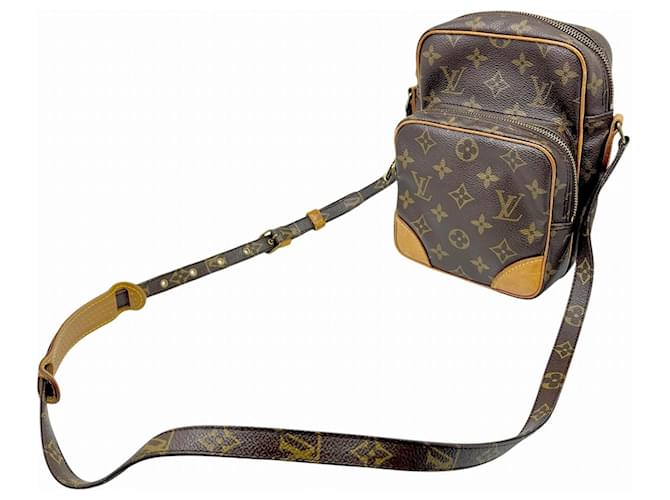 Borsa a Spalla Amazon Monogram Louis Vuitton Marrone Monogramma - vista 6