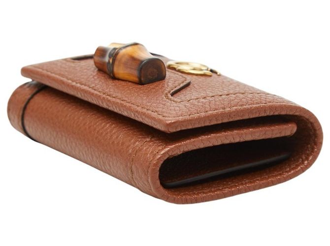 Gucci Diana Bamboo 6-Schlüssel Etui Braun - Ansicht 4