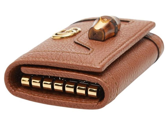Gucci Diana Bamboo 6-Schlüssel Etui Braun - Ansicht 5
