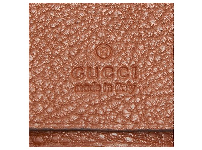 Gucci Diana Bamboo 6-Schlüssel Etui Braun - Ansicht 8