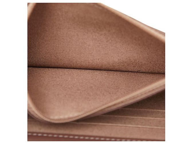 Borsa a spalla con catena Chanel Coco Mark Wallet Marrone Rosa - vista 8