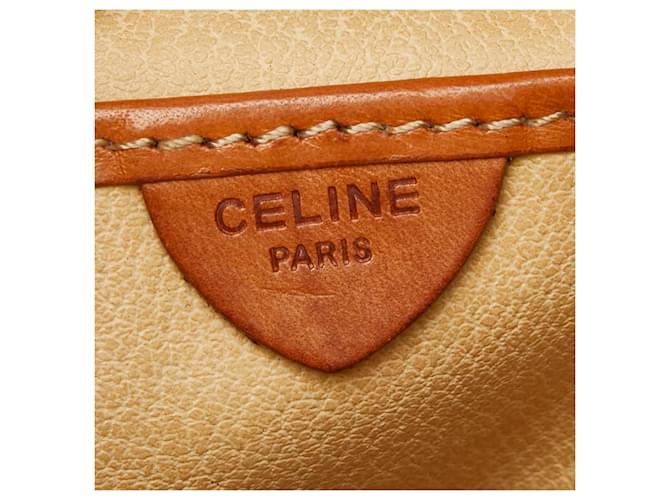 Céline Borsa Clutch Celine Macadam Marrone - vista 14