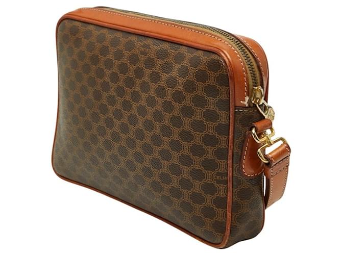 Céline Borsa Clutch Celine Macadam Marrone - vista 2
