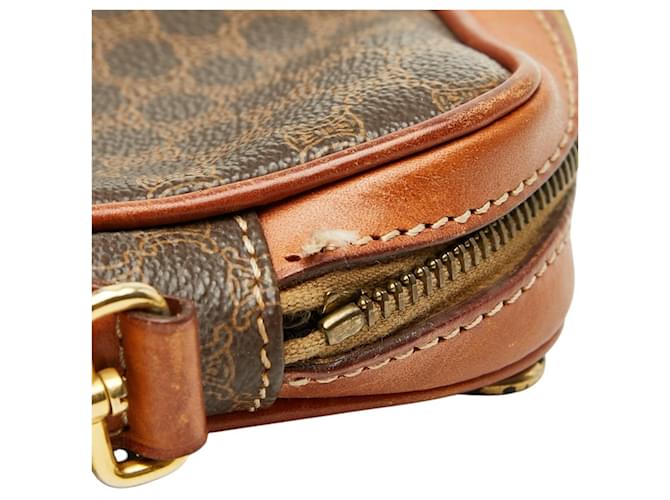 Céline Borsa Clutch Celine Macadam Marrone - vista 8