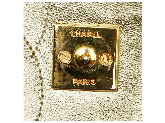 Borsa a spalla mini matelassé Chanel Coco Mark D'oro - vista 13