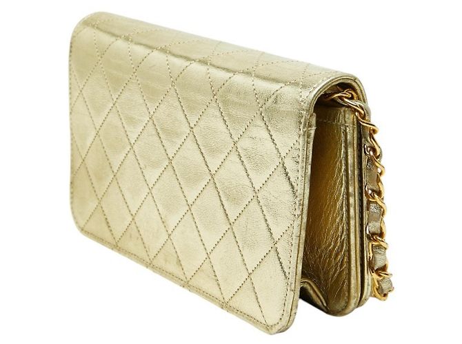 Borsa a spalla mini matelassé Chanel Coco Mark D'oro - vista 2