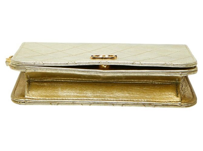 Borsa a spalla mini matelassé Chanel Coco Mark D'oro - vista 3