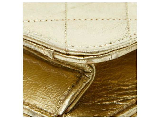 Borsa a spalla mini matelassé Chanel Coco Mark D'oro - vista 4