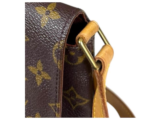 Borsa a Spalla Musette Tango Louis Vuitton Marrone - vista 12