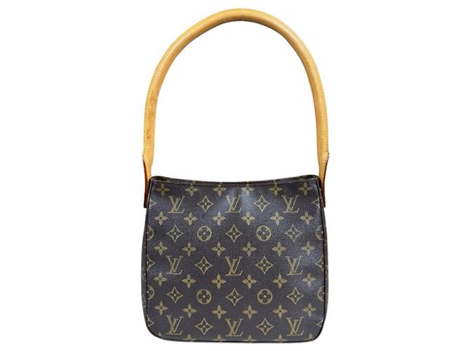 Borsa a Spalla Looping MM Monogramma Louis Vuitton Marrone - vista 3