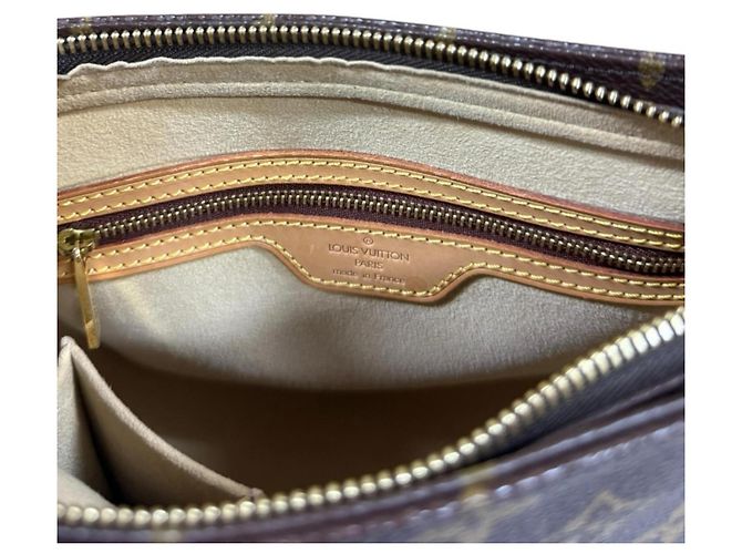 Borsa a Spalla Looping MM Monogramma Louis Vuitton Marrone - vista 8