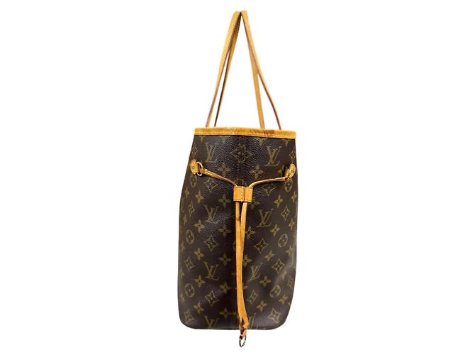 Louis Vuitton Neverfull MM Monogram Tote Bag Braun - Ansicht 5