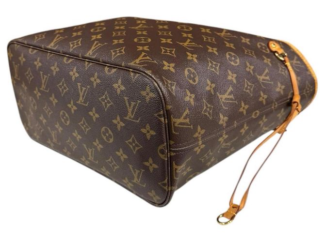Louis Vuitton Neverfull MM Monogram Tote Bag Braun - Ansicht 6