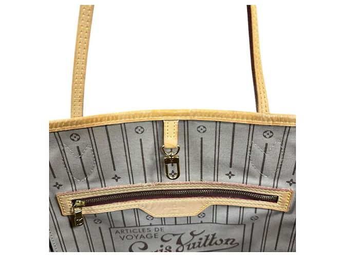Louis Vuitton Neverfull MM Monogram Tote Bag Braun - Ansicht 8