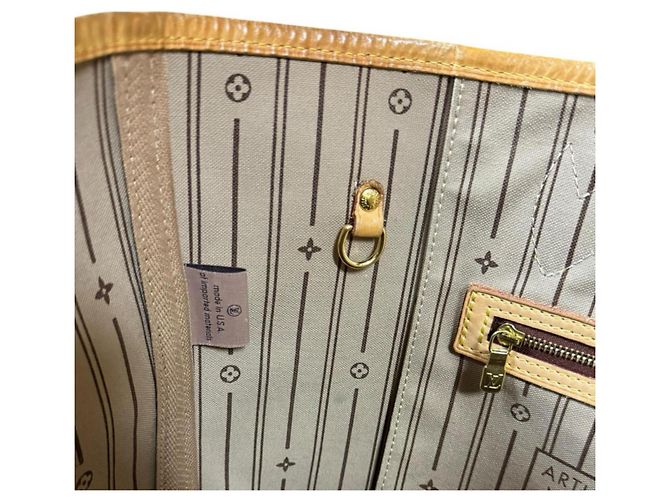 Louis Vuitton Neverfull MM Monogram Tote Bag Braun - Ansicht 9