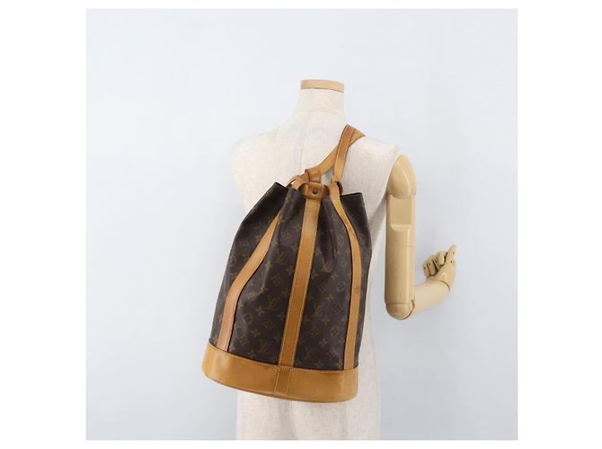 LOUIS VUITTON Borsa a Spalla Monogram Randonnee PM M42243 LV Auth ka3918 Monogramma - vista 19