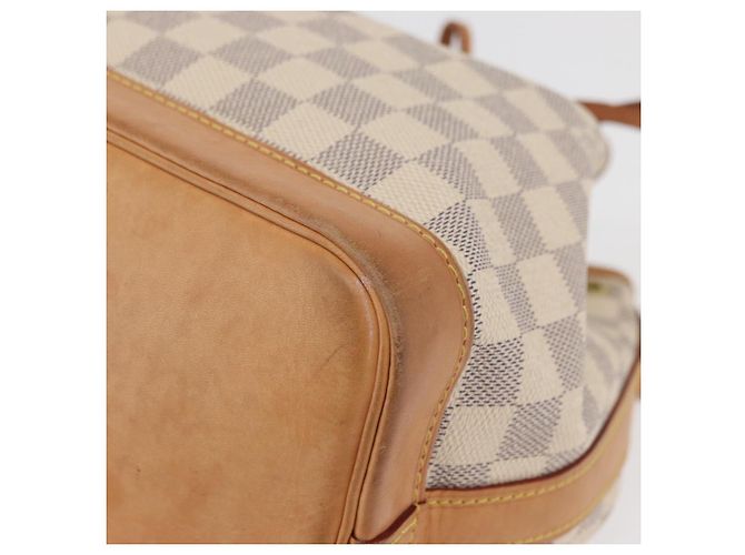 LOUIS VUITTON Borsa a Spalla Noe BB Damier Azur N41220 LV Auth 176045A - vista 14