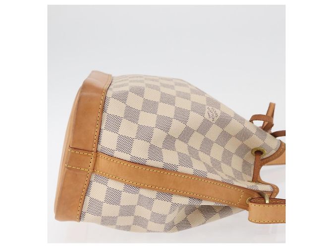 LOUIS VUITTON Borsa a Spalla Noe BB Damier Azur N41220 LV Auth 176045A - vista 3