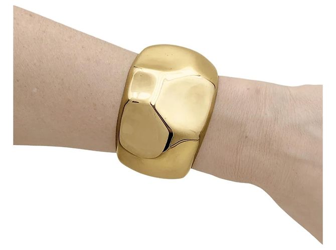 "Bracciale a Facette", Tiffany & Co x Elsa Peretti in oro giallo. - vista 5