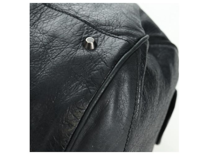 BALENCIAGA Borsa a Mano Polo Classica in Pelle Nera 248408 Auth yk20201SAM Nero - vista 11