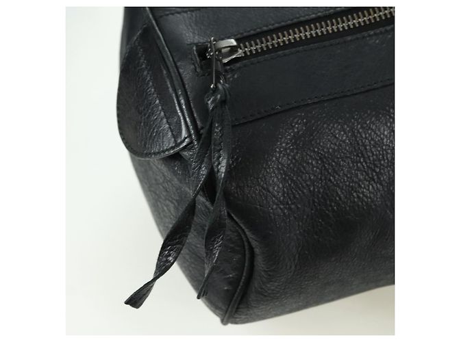 BALENCIAGA Borsa a Mano Polo Classica in Pelle Nera 248408 Auth yk20201SAM Nero - vista 16