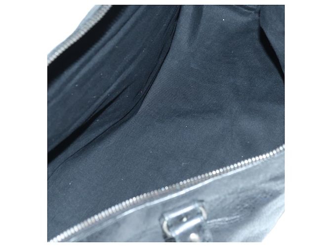 BALENCIAGA Borsa a Mano Polo Classica in Pelle Nera 248408 Auth yk20201SAM Nero - vista 18