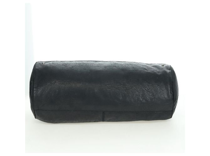 BALENCIAGA Borsa a Mano Polo Classica in Pelle Nera 248408 Auth yk20201SAM Nero - vista 9