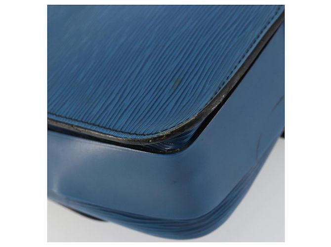 Cartouchiere LOUIS VUITTON Borsa a Spalla Cartouchière MM Epi Blu M52245 LV Auth YKZ1257 - vista 17