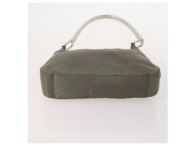 PRADA Borsa a mano in nylon 5 pezzi Beige Verde Auth 174981 - vista 10