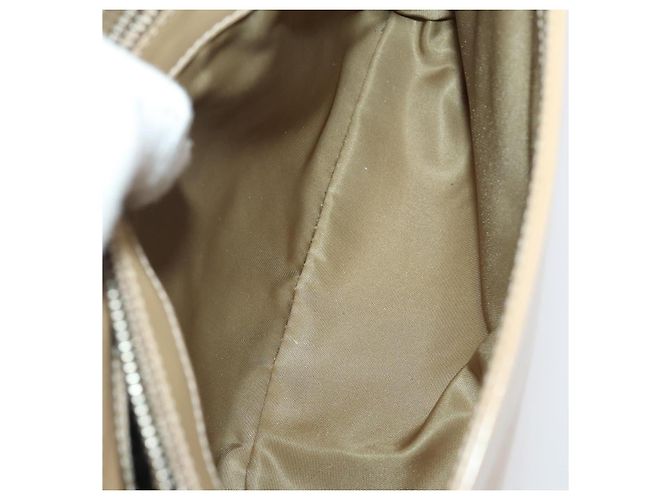 PRADA Borsa a mano in nylon 5 pezzi Beige Verde Auth 174981 - vista 26