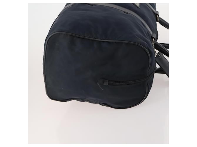 Borsa Boston PRADA in nylon 3 pezzi Rosso Nero Auth 174960 - vista 11